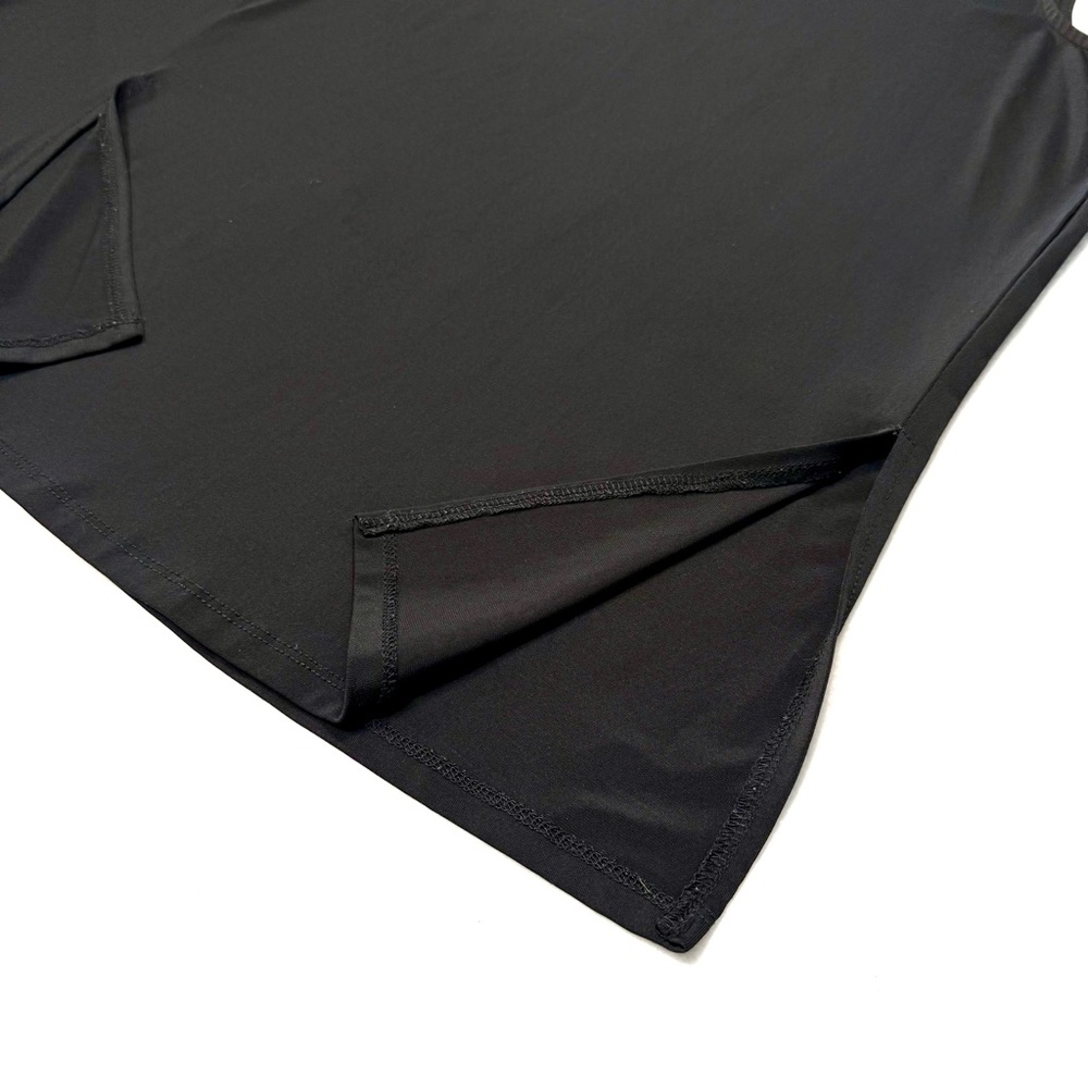 Wynne Layers Black Sleeveless Stretchy Polyester Tunic Top Sz. M #2261 - Picture 4 of 7